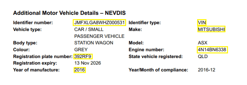 nevdis detail
