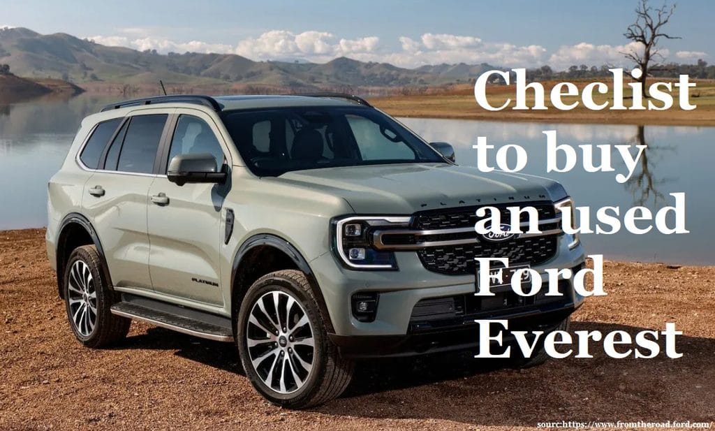 Used Ford Everest 2025: Pre-purchase checklist